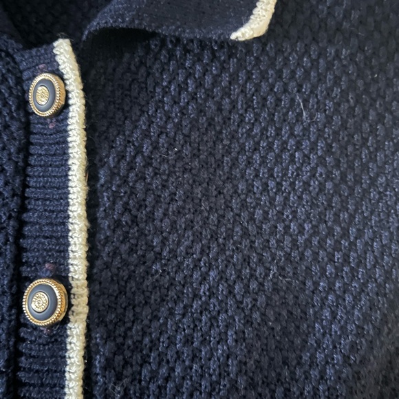 Alfred Dunner Women's Navy Cardigan Size: Petite Medium - Picture 7 of 9